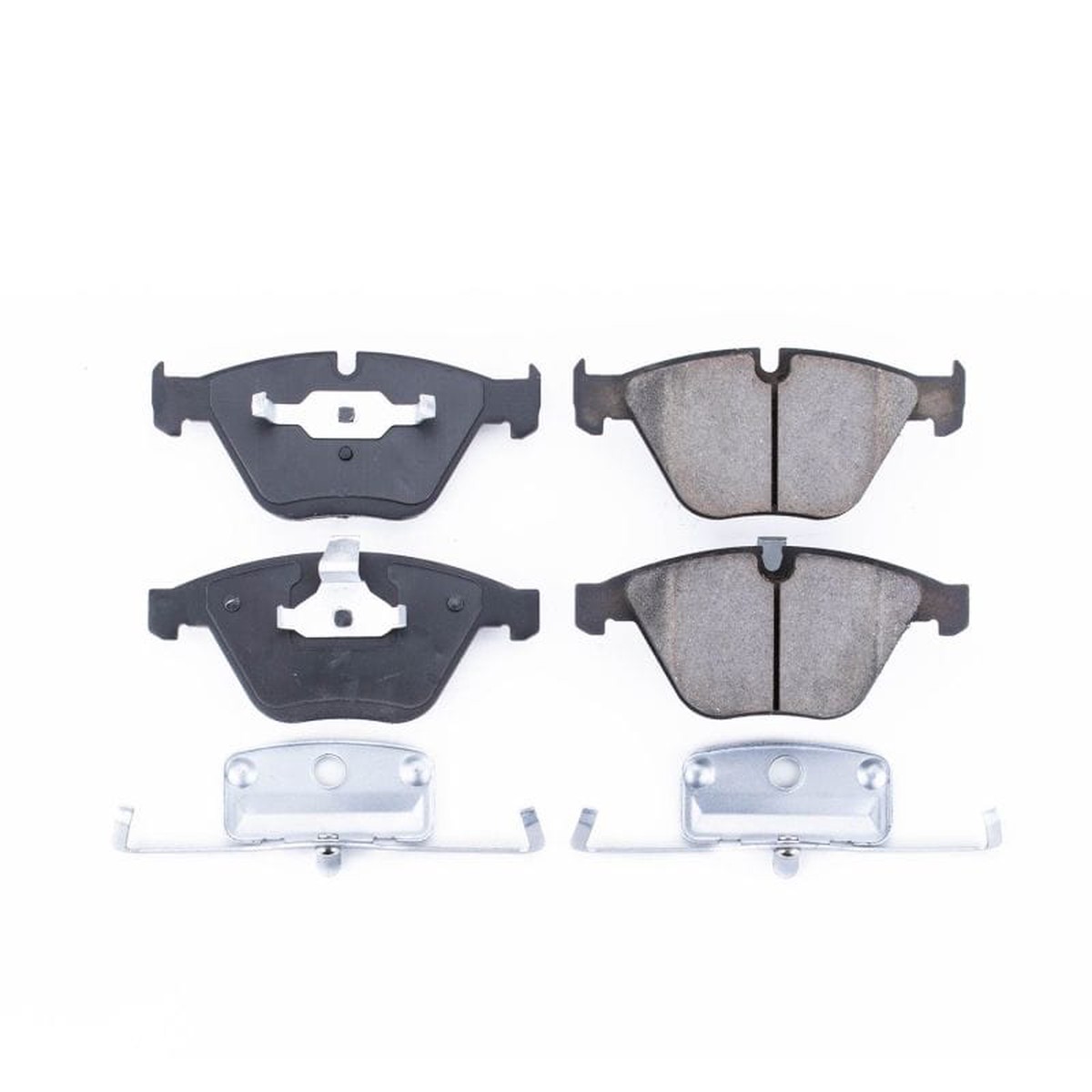 Power Stop 2011 BMW 1 Series M Front Z17 Evolution Ceramic Brake Pads wHardware