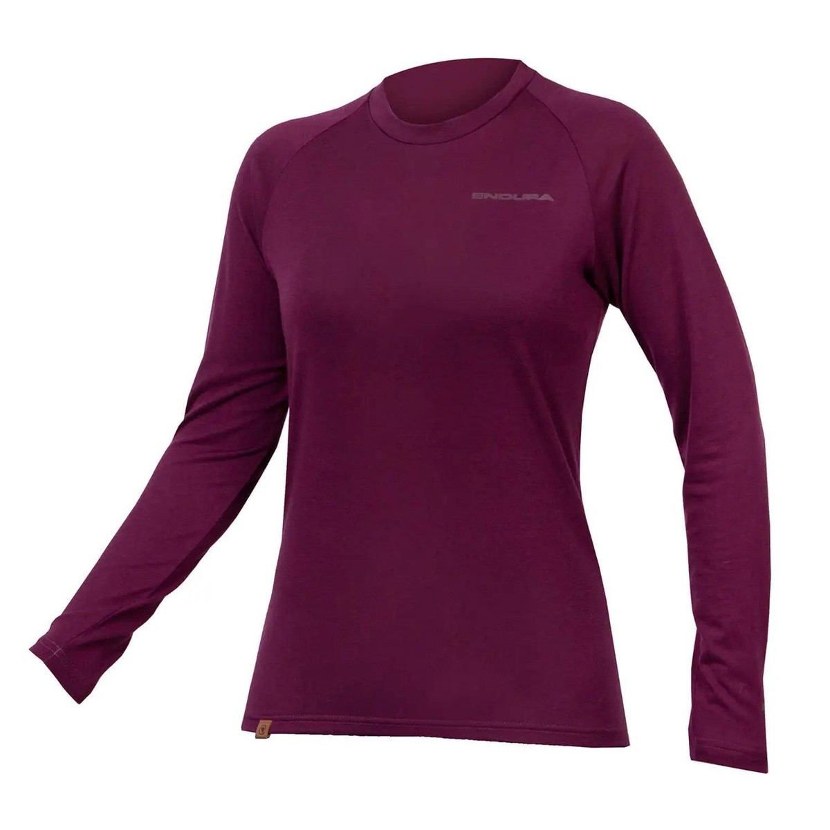 WomenS Baabaa Blend LS Baselayer - Aubergine PurpleXs