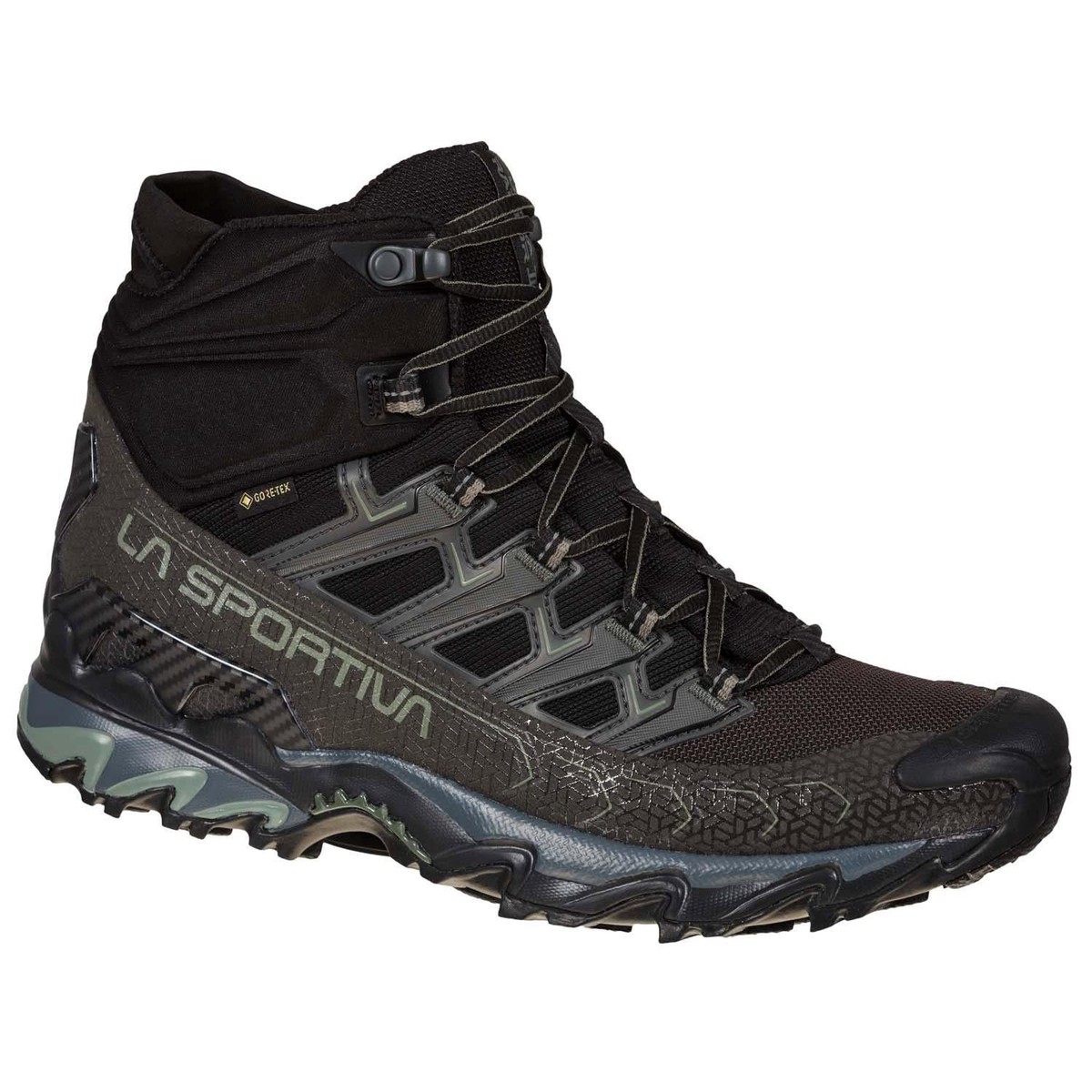 MenS Ultra Raptor Ii Mid Wide Gtx - Black Clay BlackUk115Eu46