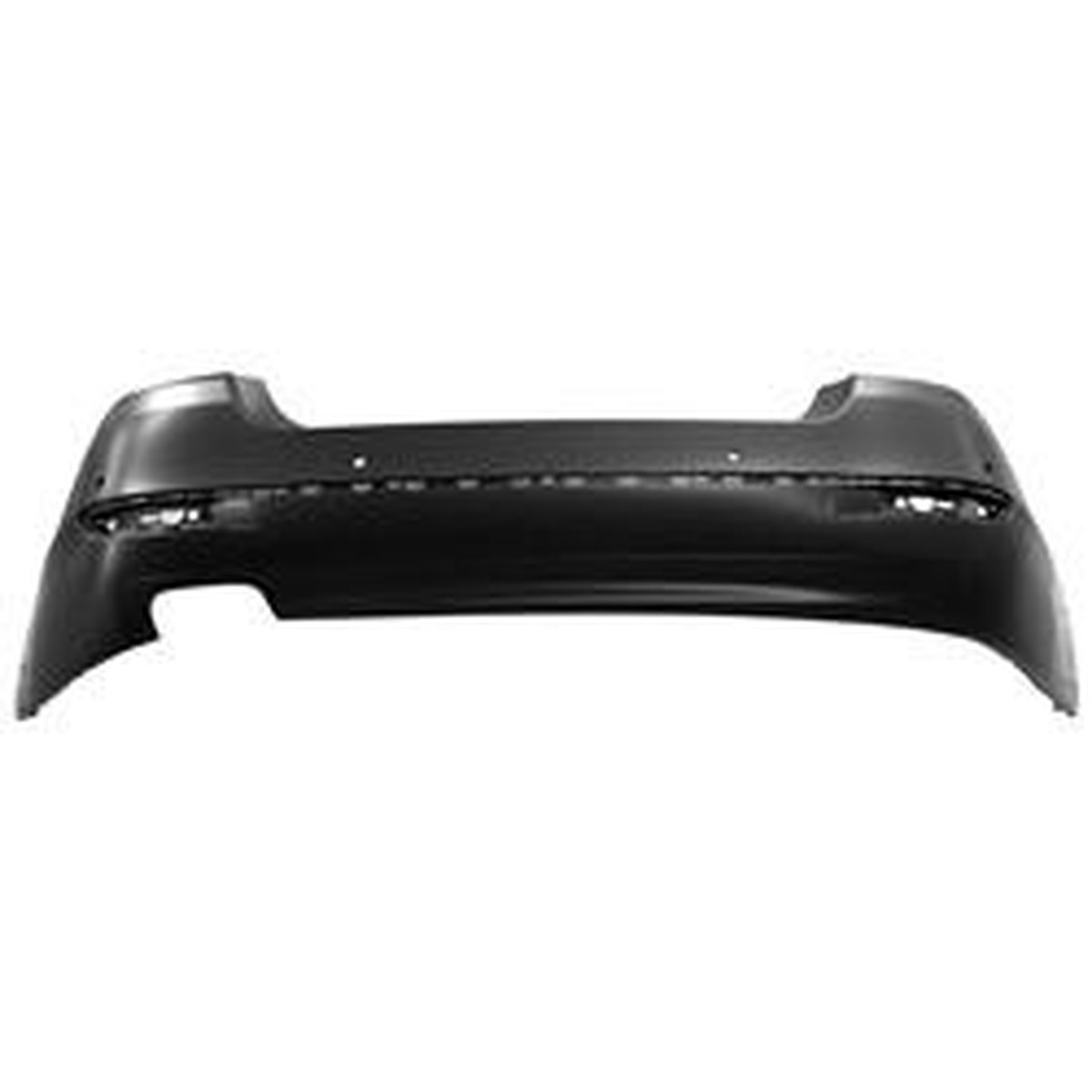 2015 BMW 535d Rear Bumper Painted (WITHOUT M-Package WITH Park Assist Sensor Holes Aftermarket)