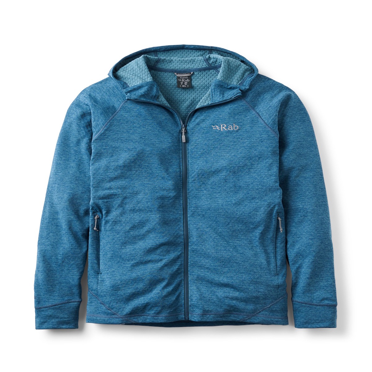 MenS Nexus Hooded Fleece Jacket - Tempest Blue BlueM