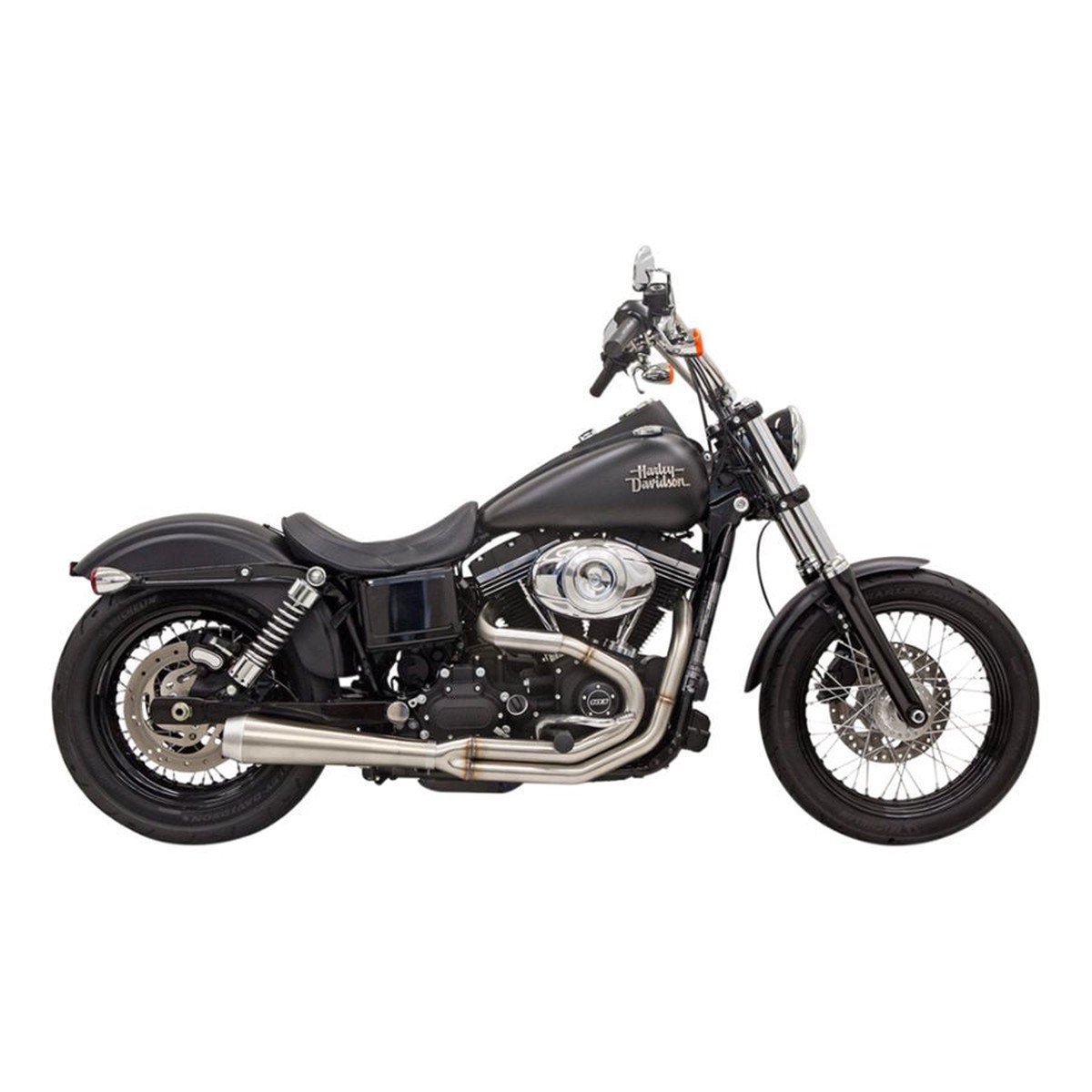 Road Rage III 2-into-1 Stainless Exhaust 1991-17 FXD Dyna (91-17 wmids)(07-17 wforwards)