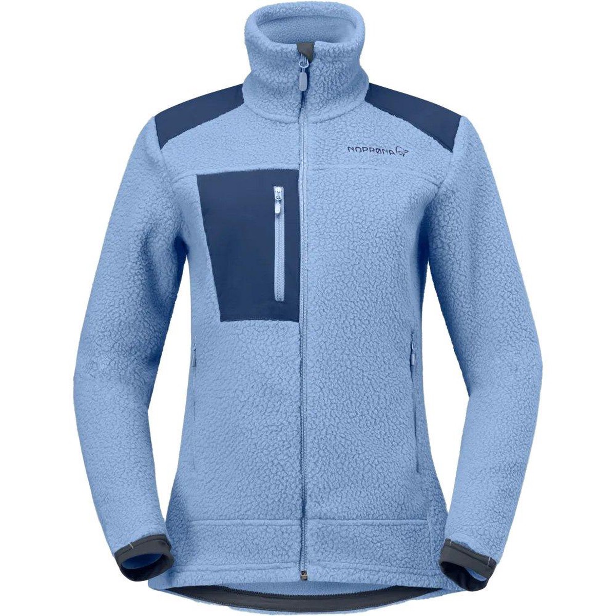 WomenS Trollveggen Warm3 Fleece Jacket - Blue BlueS