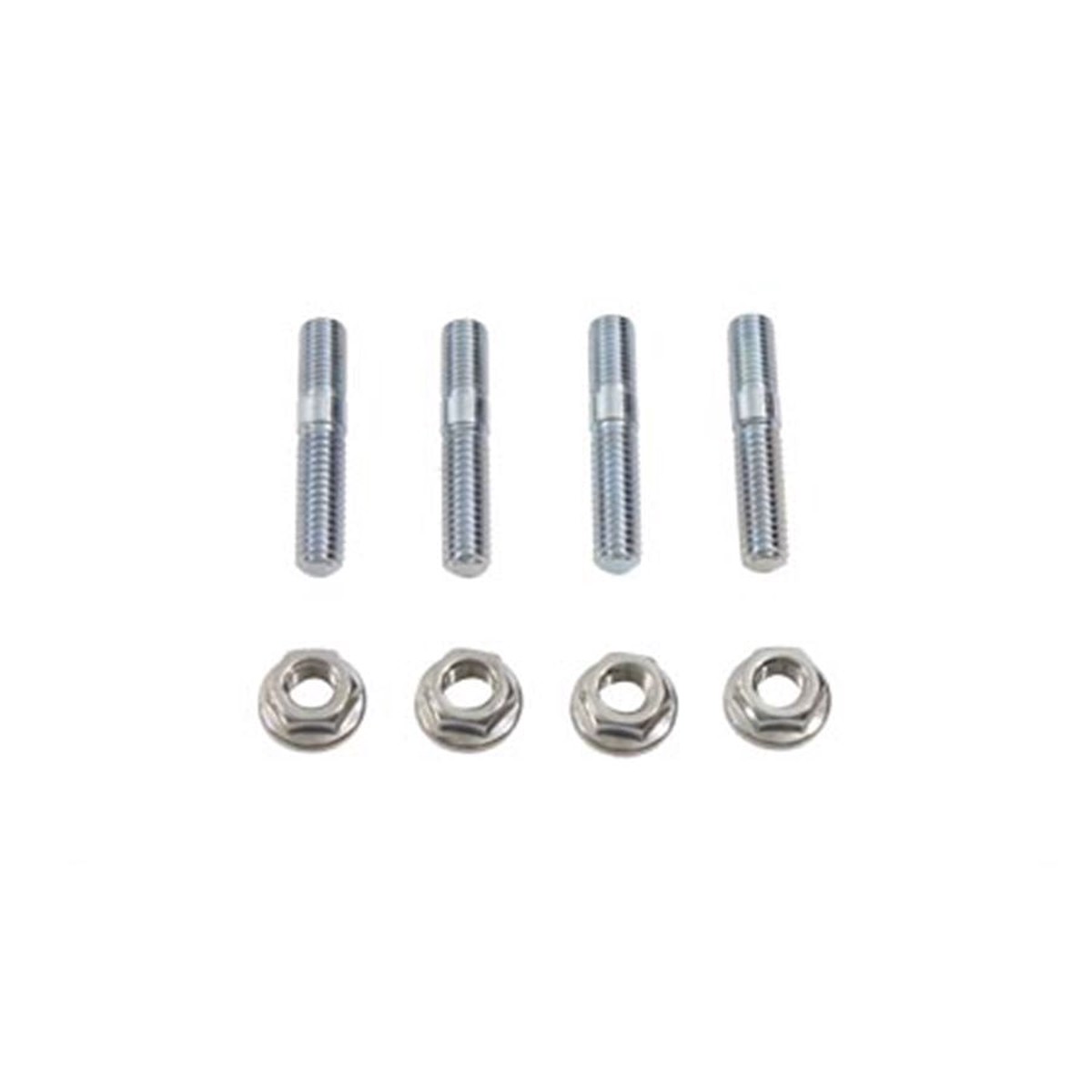 Wyatt Gatling Exhaust Port Stud and Nut Kit for Harley-Davidson Big Twin and Sportster