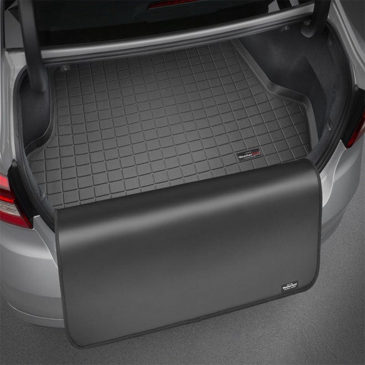 WeatherTech 2011 Porsche Cayenne Cargo Liner w Bumper Protector - Black (Fits Veh w Bose Audio)