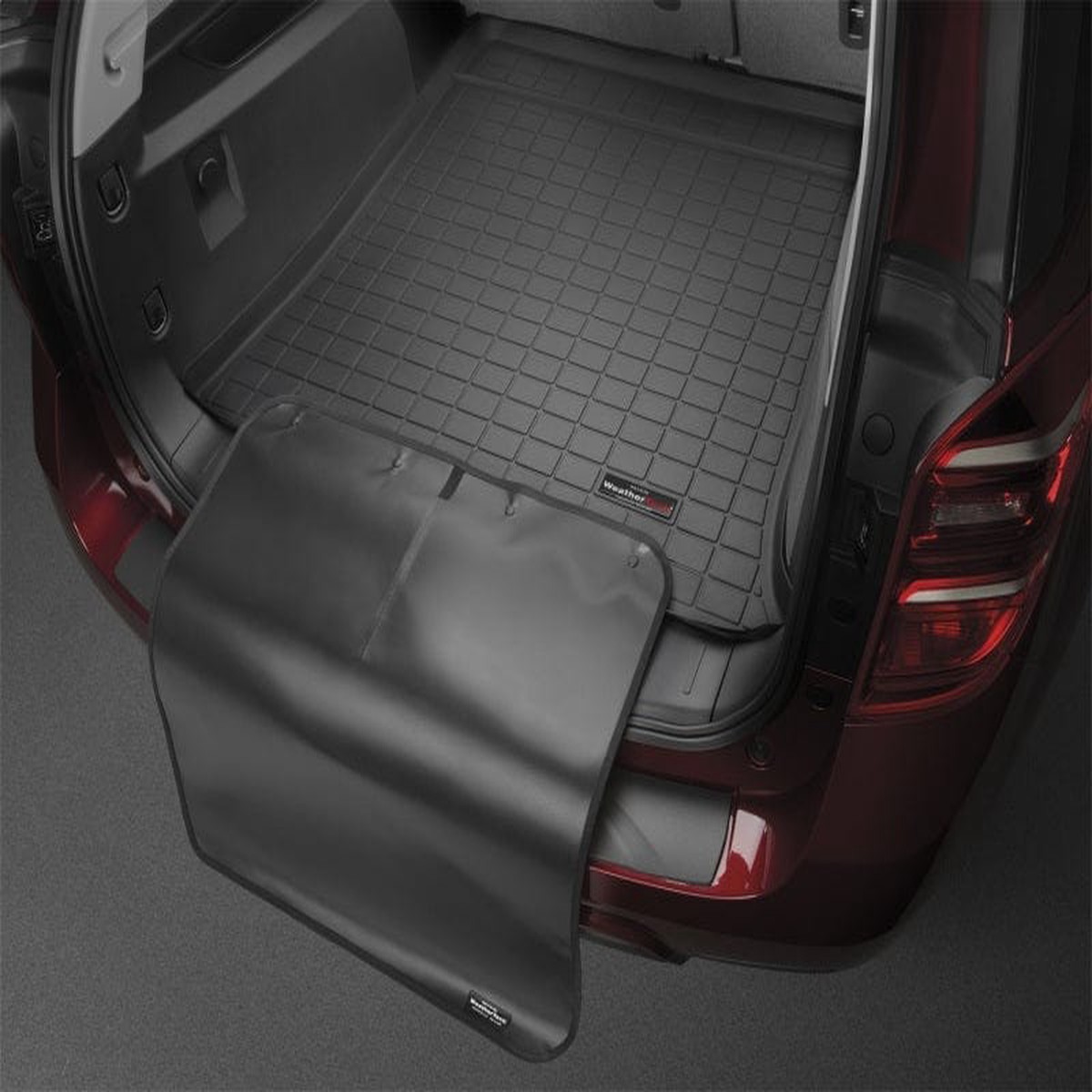 WeatherTech 2019 Toyota Corolla Hatchback Cargo With Bumper Protector - Black