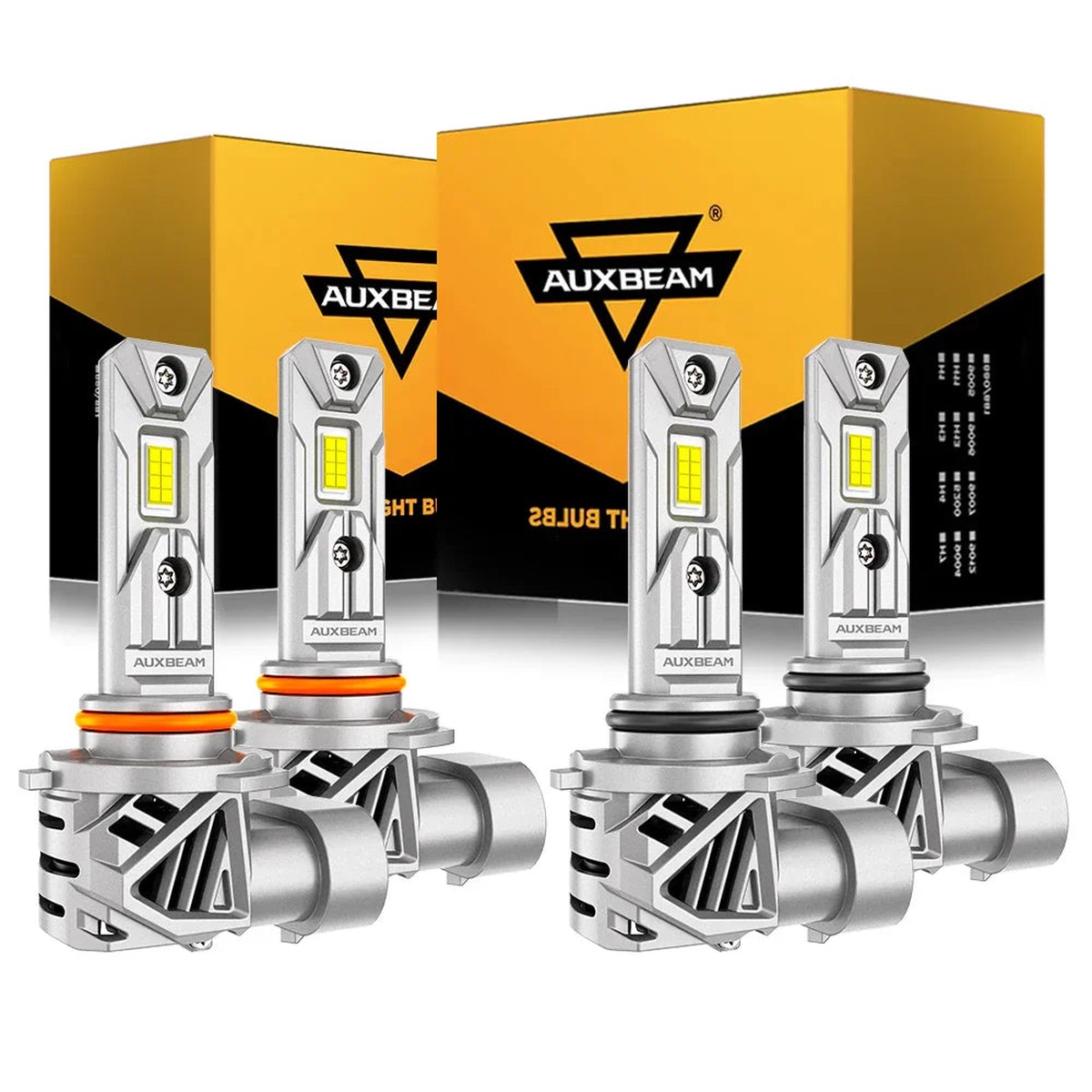 90059006 LED Headlight Bulbs 70W 20000LM Q26 Series 11 Size Plug-n-Play 6500K Cool White 4 Bulbs