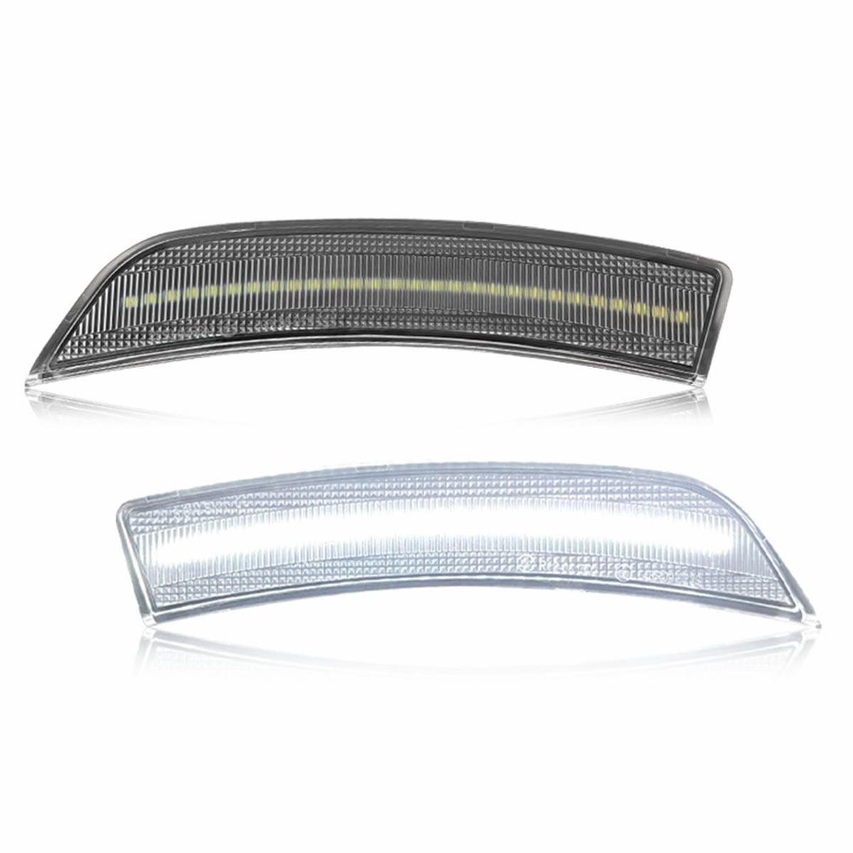 LED Side Marker Light for Toyota GR86Subaru BRZ 2022-2024 Clear Lens White