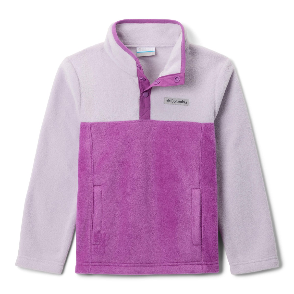 Columbia Kids Steens Mountain Ii 14 Snap Fleece - Purple PurpleS