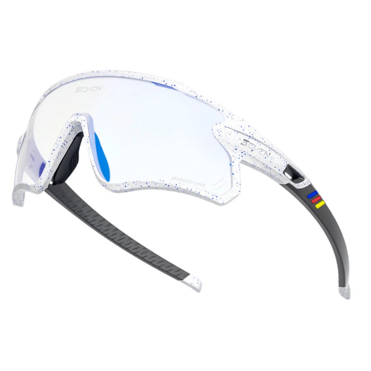 Kapvoe Revo Scvcn S1 Photochromic Sunglasses Redwhiteblack