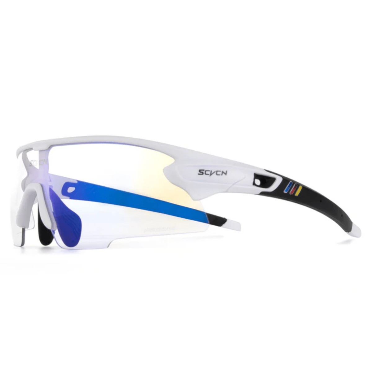 Kapvoe Revo Scvcn S2 Photochromic Sports Glasses Bluewhite