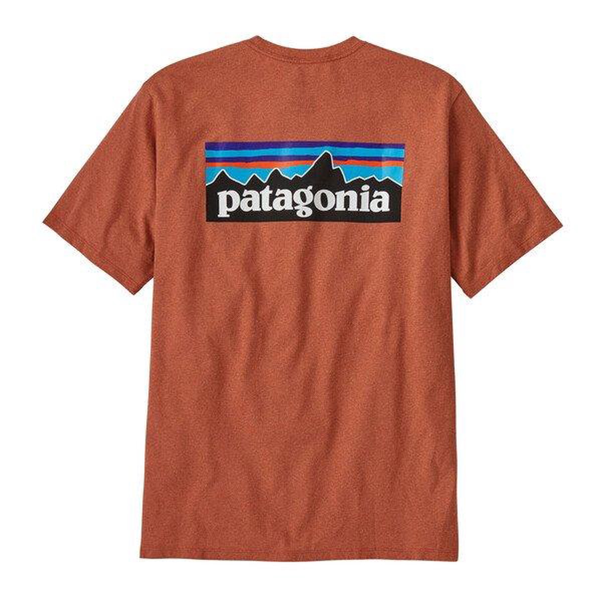 MenS P6 Logo Responsibili T-Shirt - Rust OrangeXl