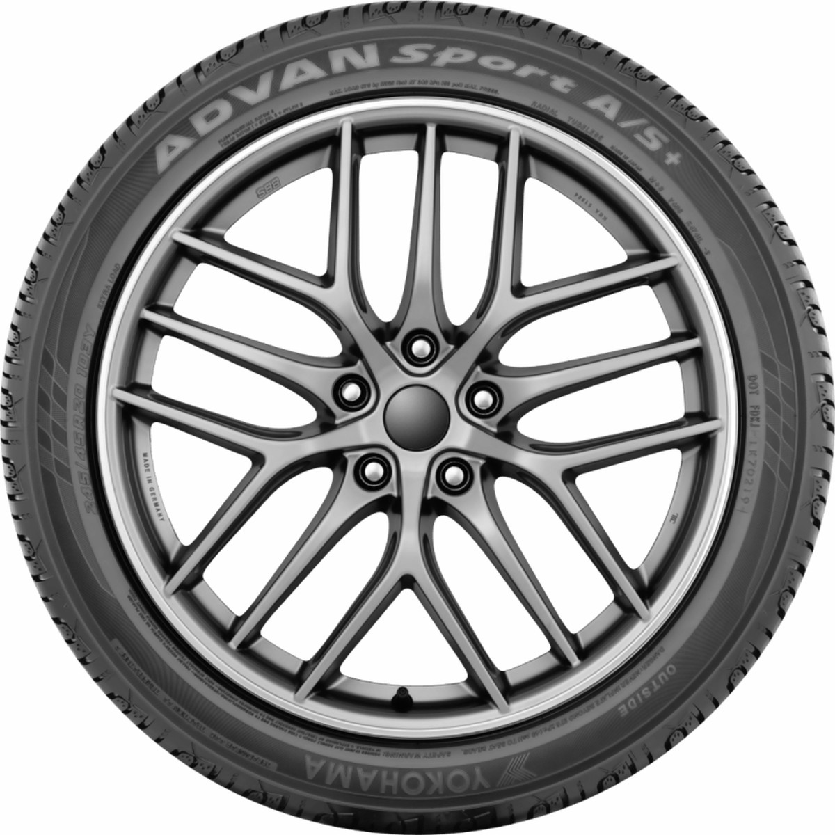 Yokohama Advan Sport AS Tire - 27530R20 97Y