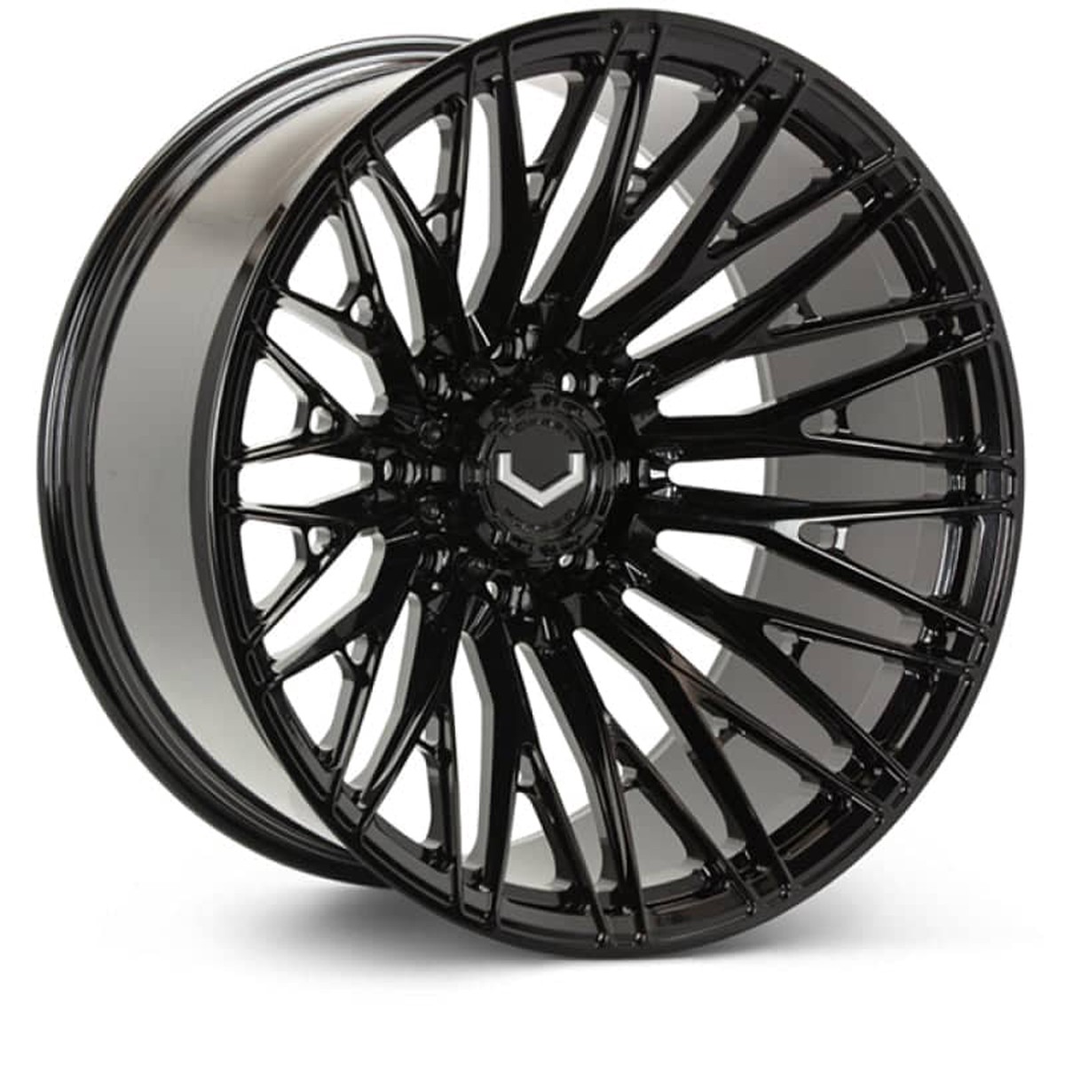 Vossen VFX-04 20x95 - 6x135 - ET15 - Deep - 871 - Gloss Black Wheel