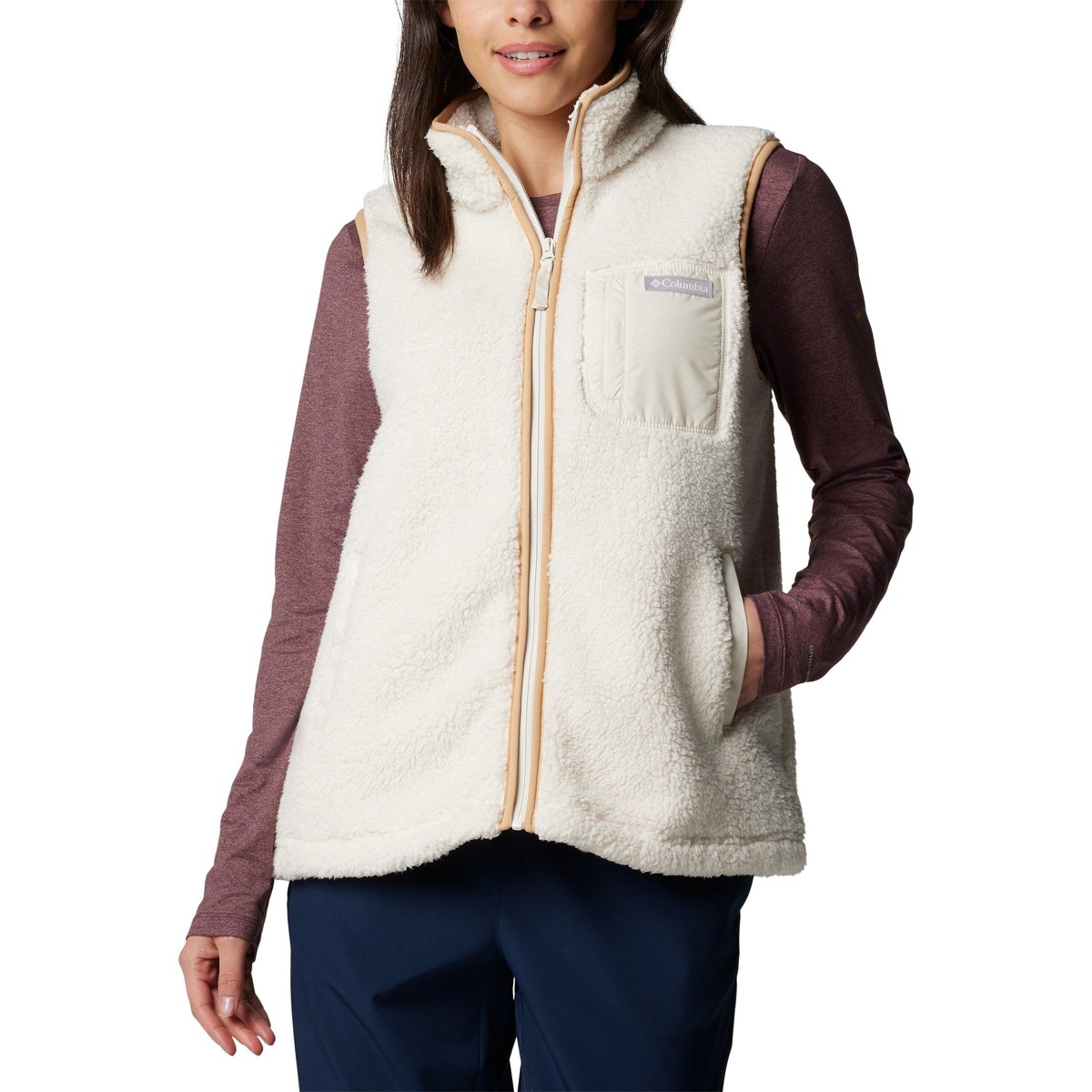 WomenS West Bend Ii Fleece Vest - Cream CreamL