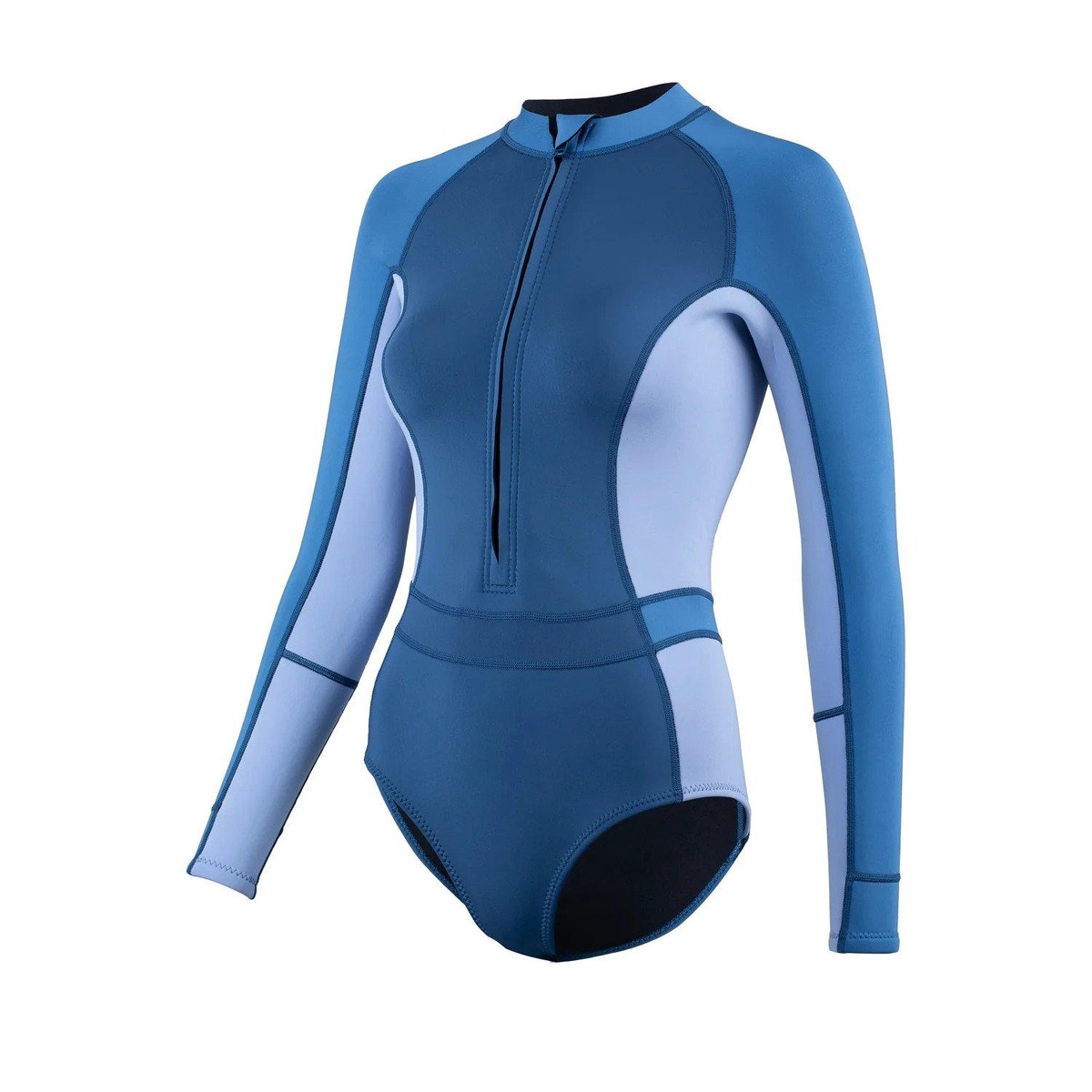 WomenS Yulex Long Sleeve Swimsuit - Blue Blue16