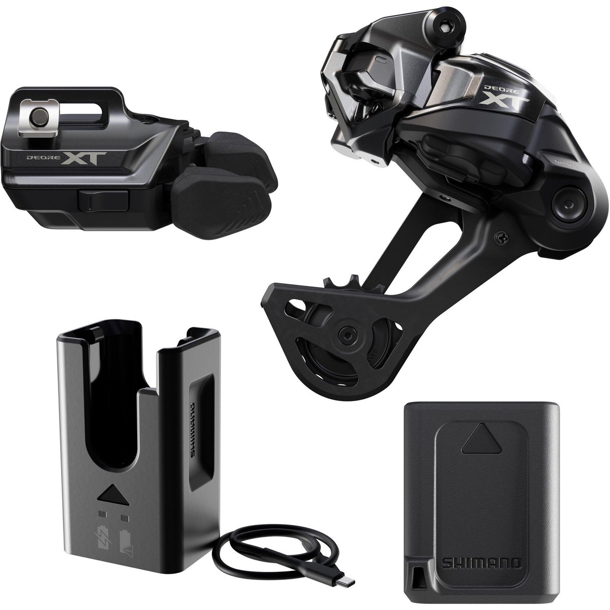 Xt M8250 Di2 I-Spec Sgs Drivetrain Upgrade BlackOs