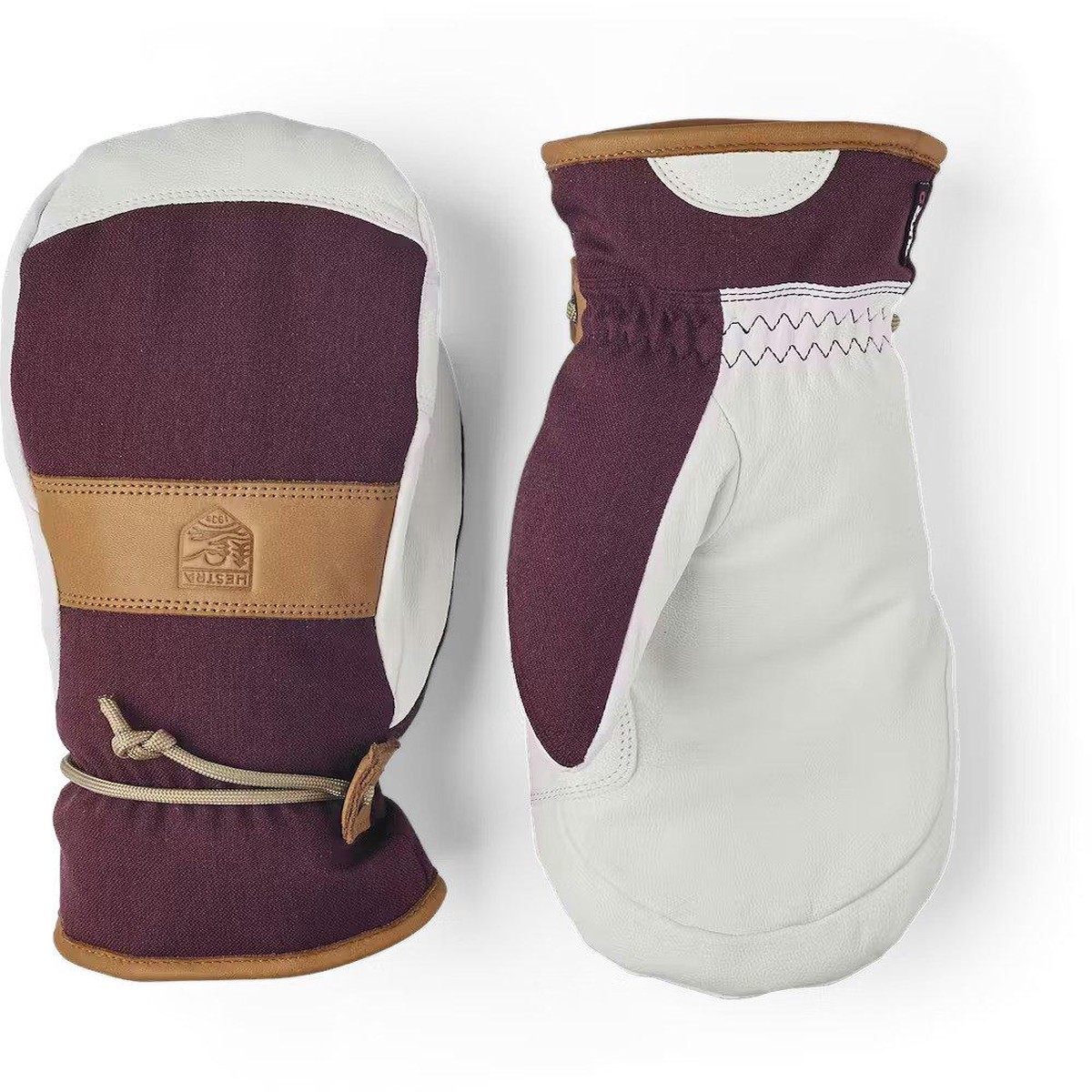 WomenS Voss C-Zone Mitts - Bordeaux Red Red7