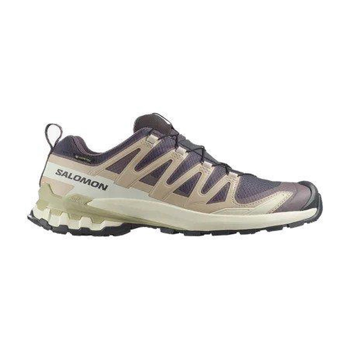WomenS Xa Pro 3D V9 Gore-Tex Trail Running Shoes - Purple Beige BrownUk6Eu39