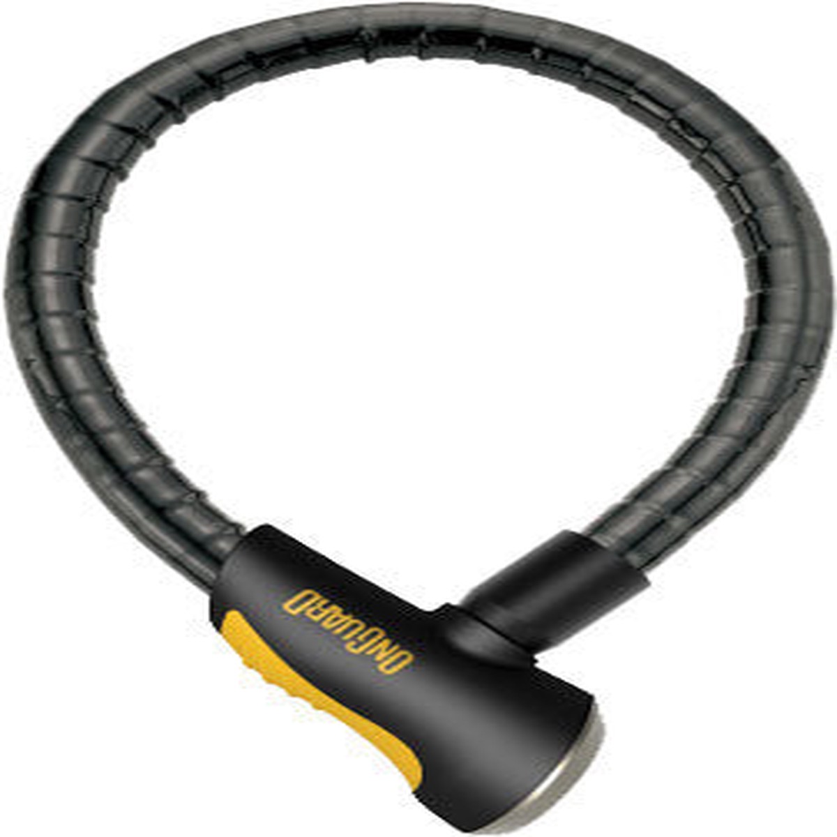 Rottweiler 8023l Armored Cable Lock BlackYellow 7 Ft