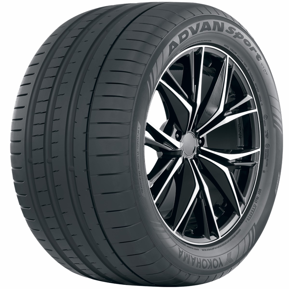 Yokohama Advan Sport V107E Tire - 28530ZR20 99Y