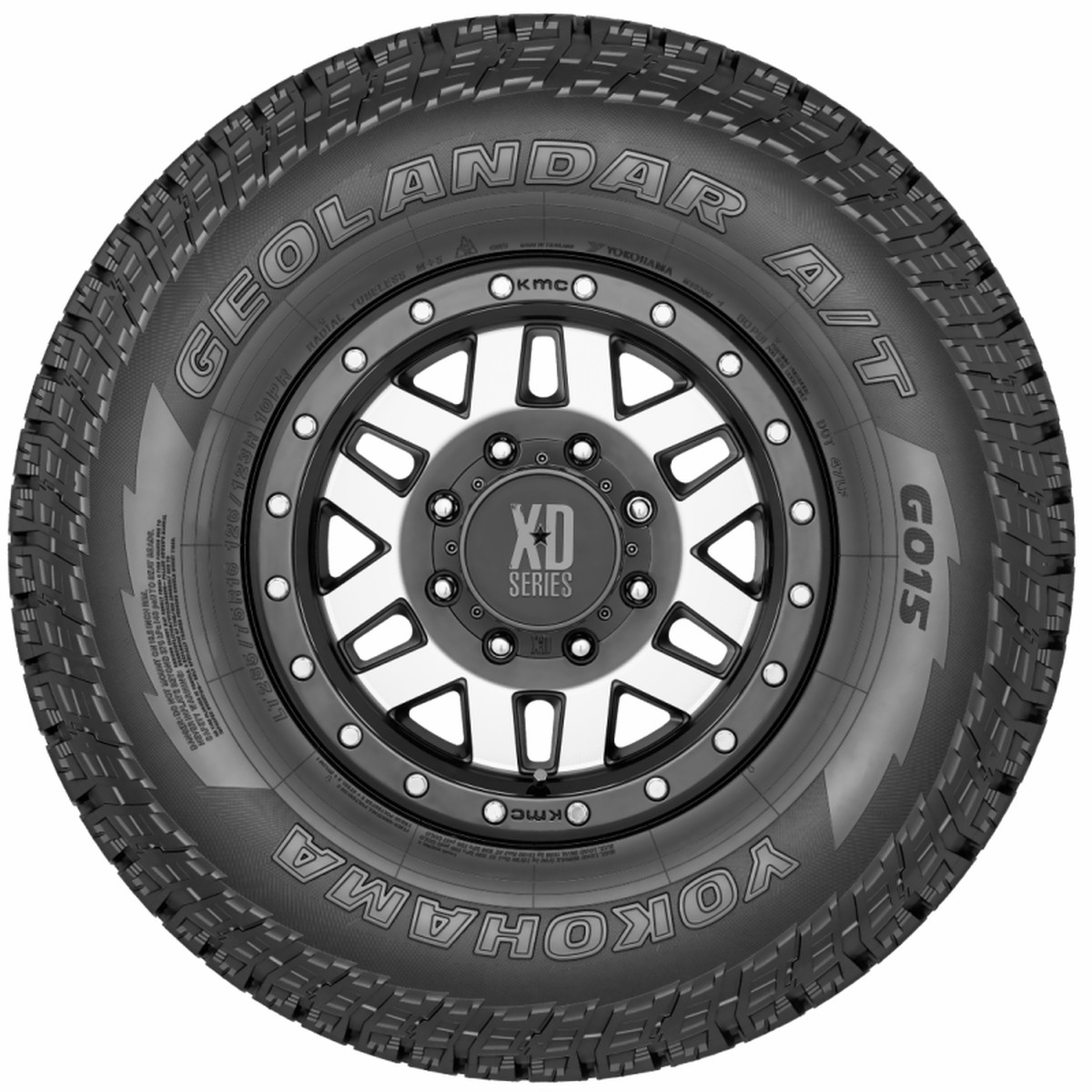 Yokohama Geolandar AT G015 Tire - P24565R17 105T