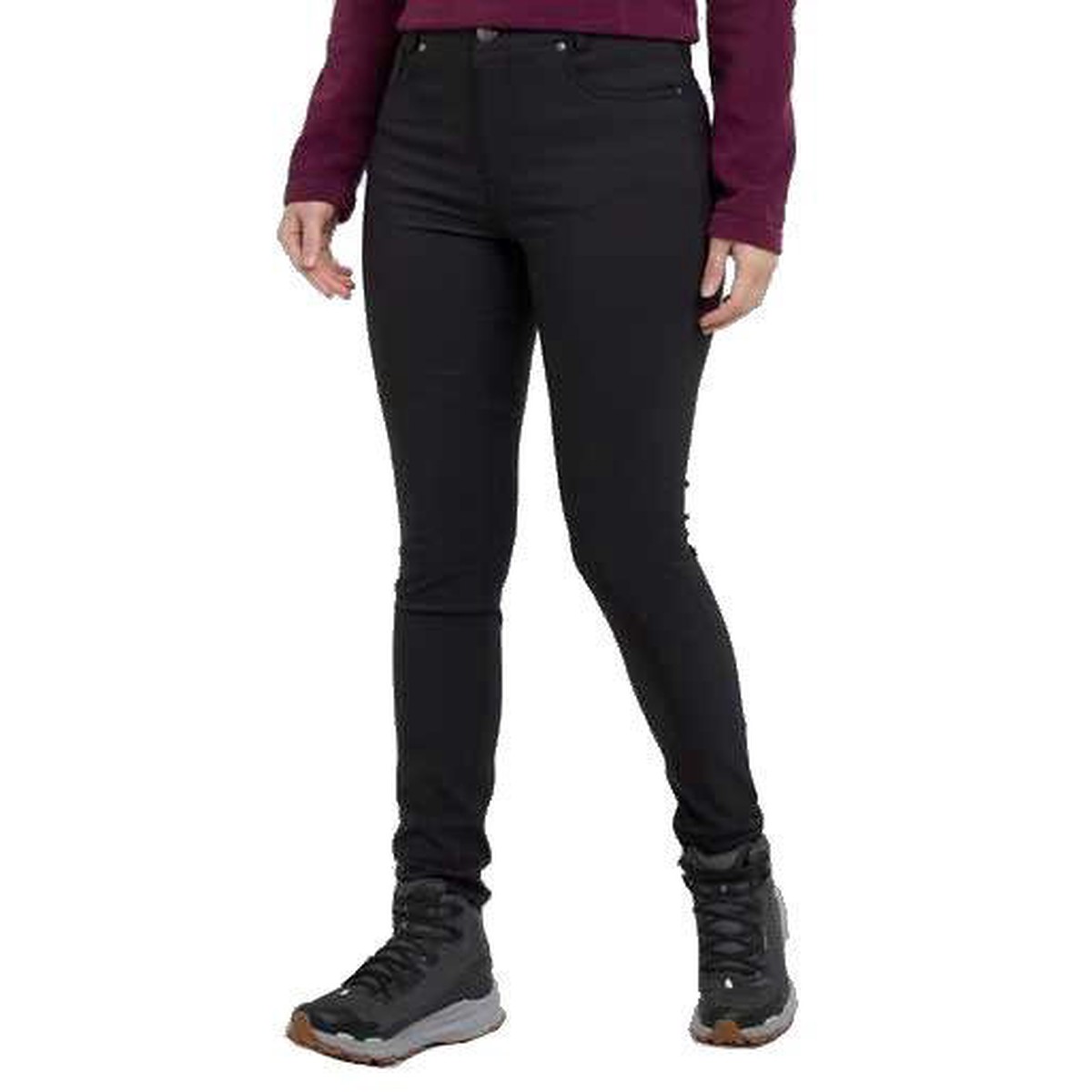 WomenS Walking Jeans - Black Black16