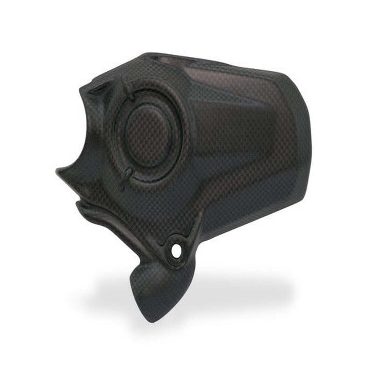 ZA334 - CNC RACING Ducati Monster (2021) Carbon Rear Cylinder Head Cover (gear side)