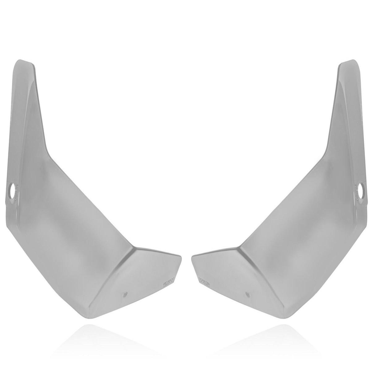 WS372 - CNC RACING Ducati Multistrada V2 (2025) Air Deflectors (light smoke)