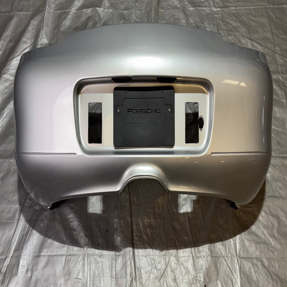 1997-2002 Porsche 986 Boxster Rear Bumper Cover Arctic Silver Metallic B