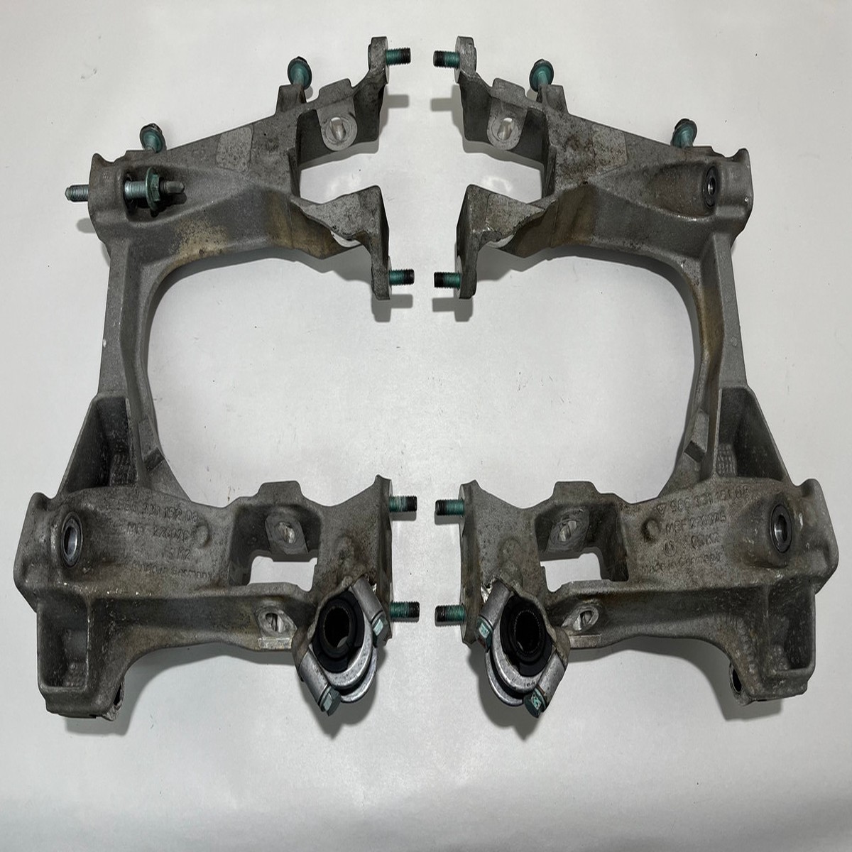 1997-2004 Porsche 986 Boxster Rear Subframe Brackets Pair B