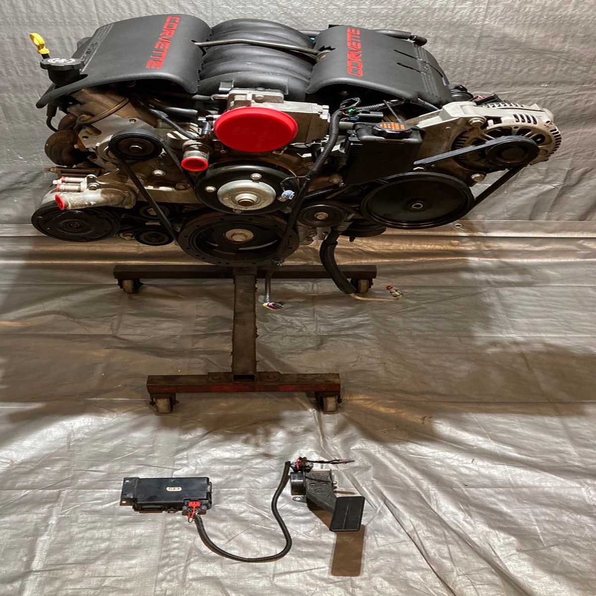 1997-1998 Chevrolet Corvette C5 Base 57l LS1 Engine Long Block w Accessories C5031