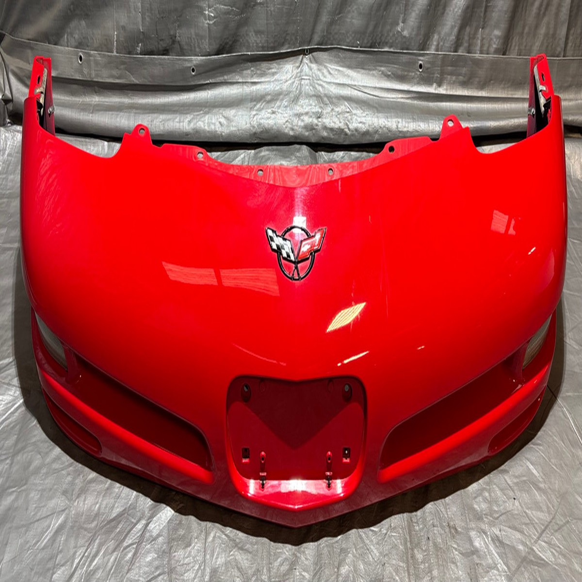1997-2004 Chevrolet Corvette C5 Base Front Bumper Cover Torch Red C5034