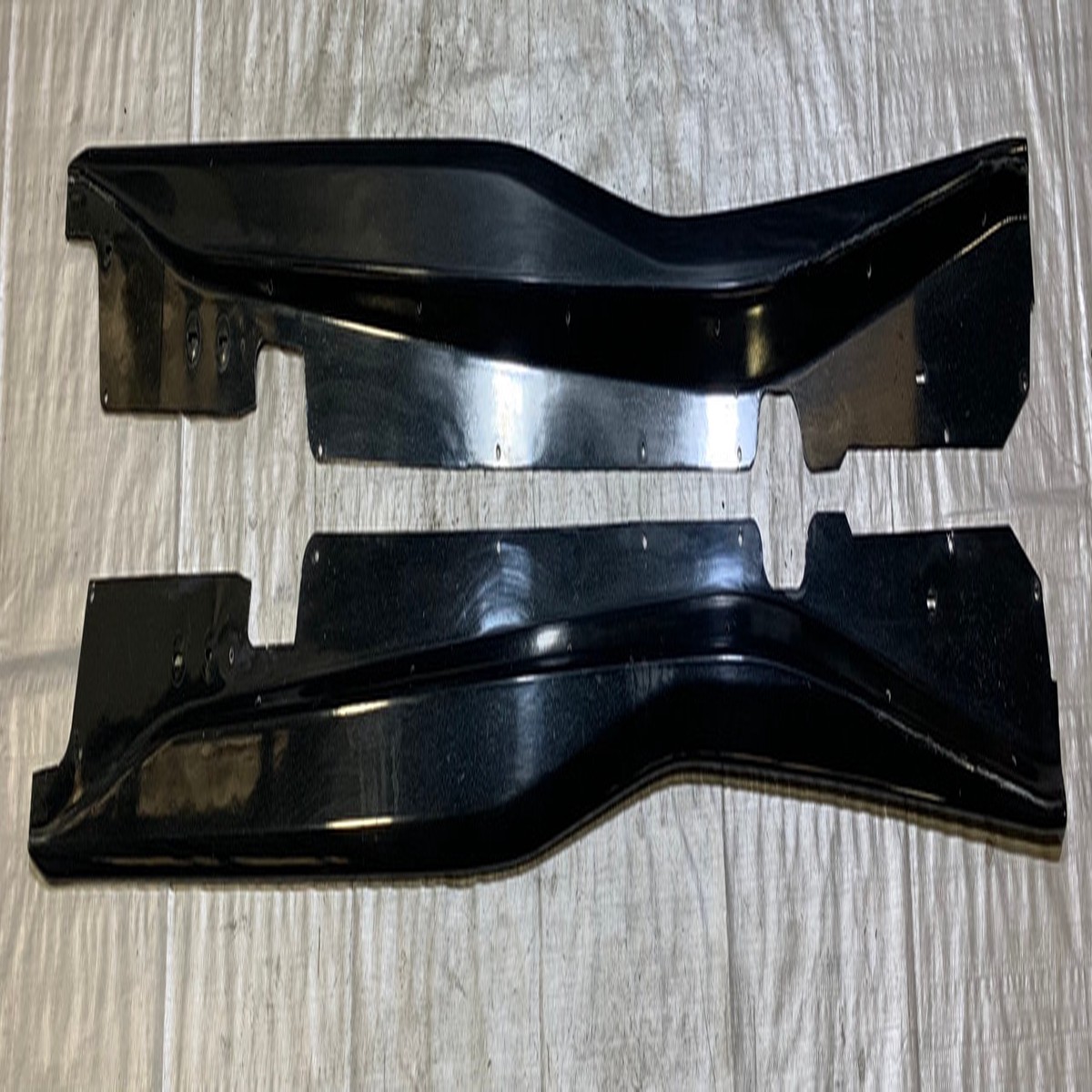 2014-2019 Chevrolet C7 Corvette Stingray Z51 OEM Side Skirt Rocker Extensions Carbon Flash C7003