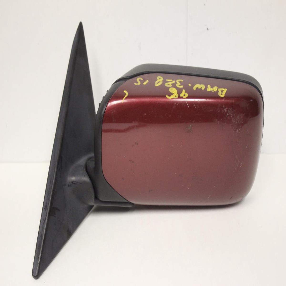 1994-1999 BMW 328I DRIVER LEFT SIDE DOOR MIRROR RED