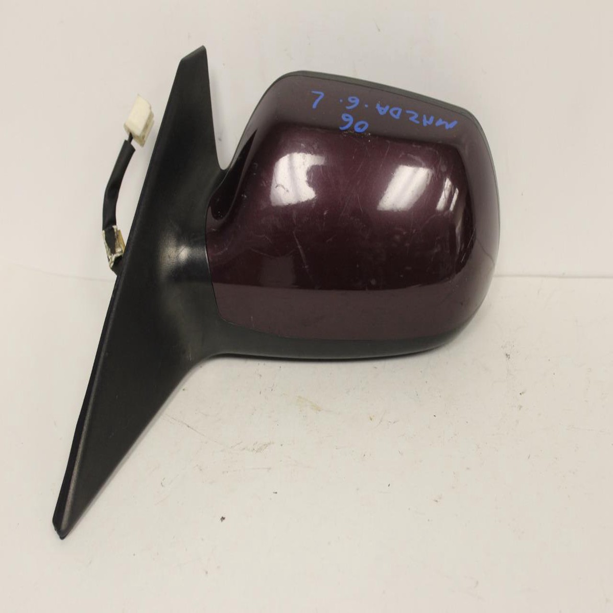 2003-2008 MAZDA 6 BURGUNDYWINE LEFT DRIVER SIDE MIRROR