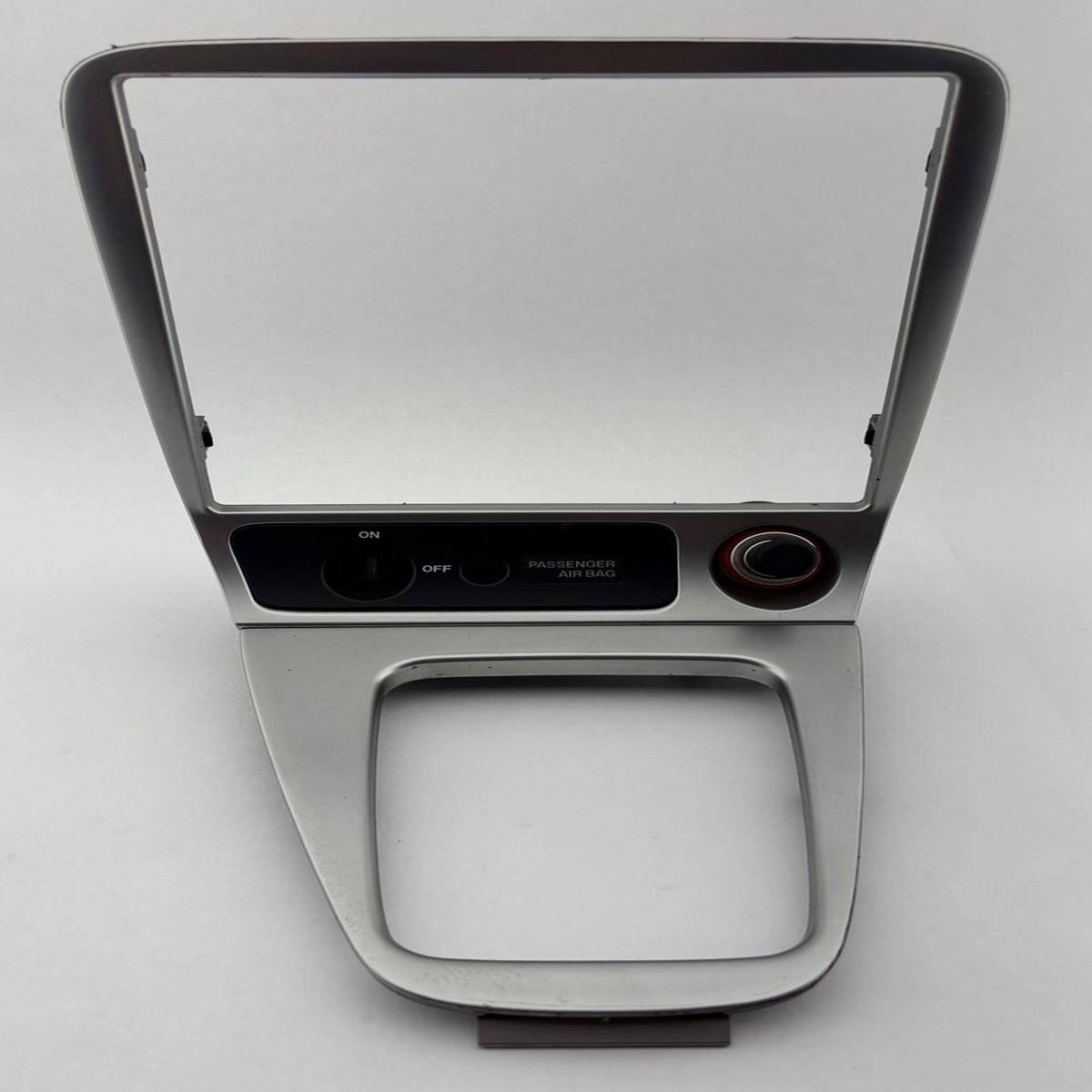 1999-2005 Mazda Miata Radio Surround Trim Set Silver NB263