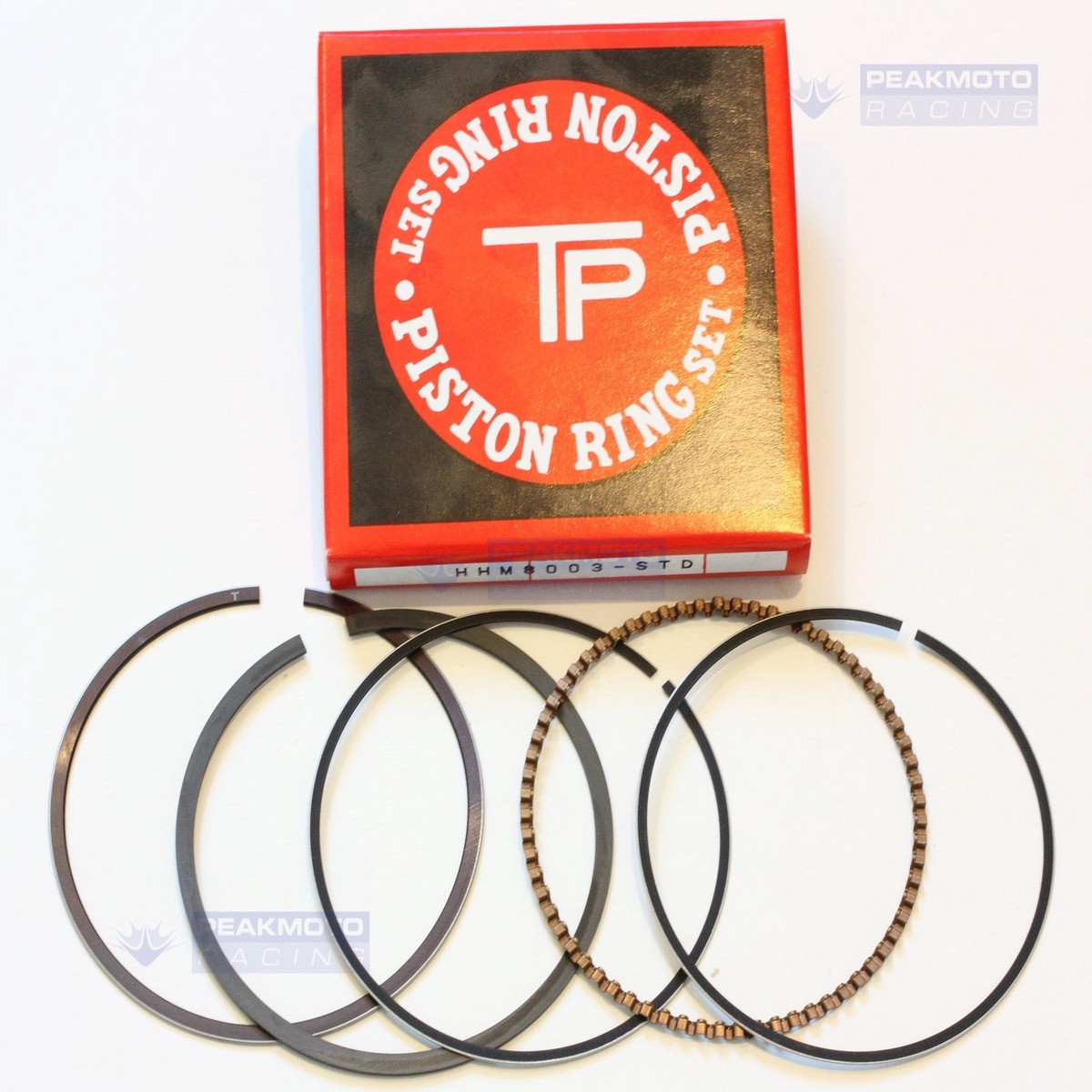 YAMAHA YFM200DX Moto-4 YFM 200 85-89 Piston Ring Set Standard Stock 67mm