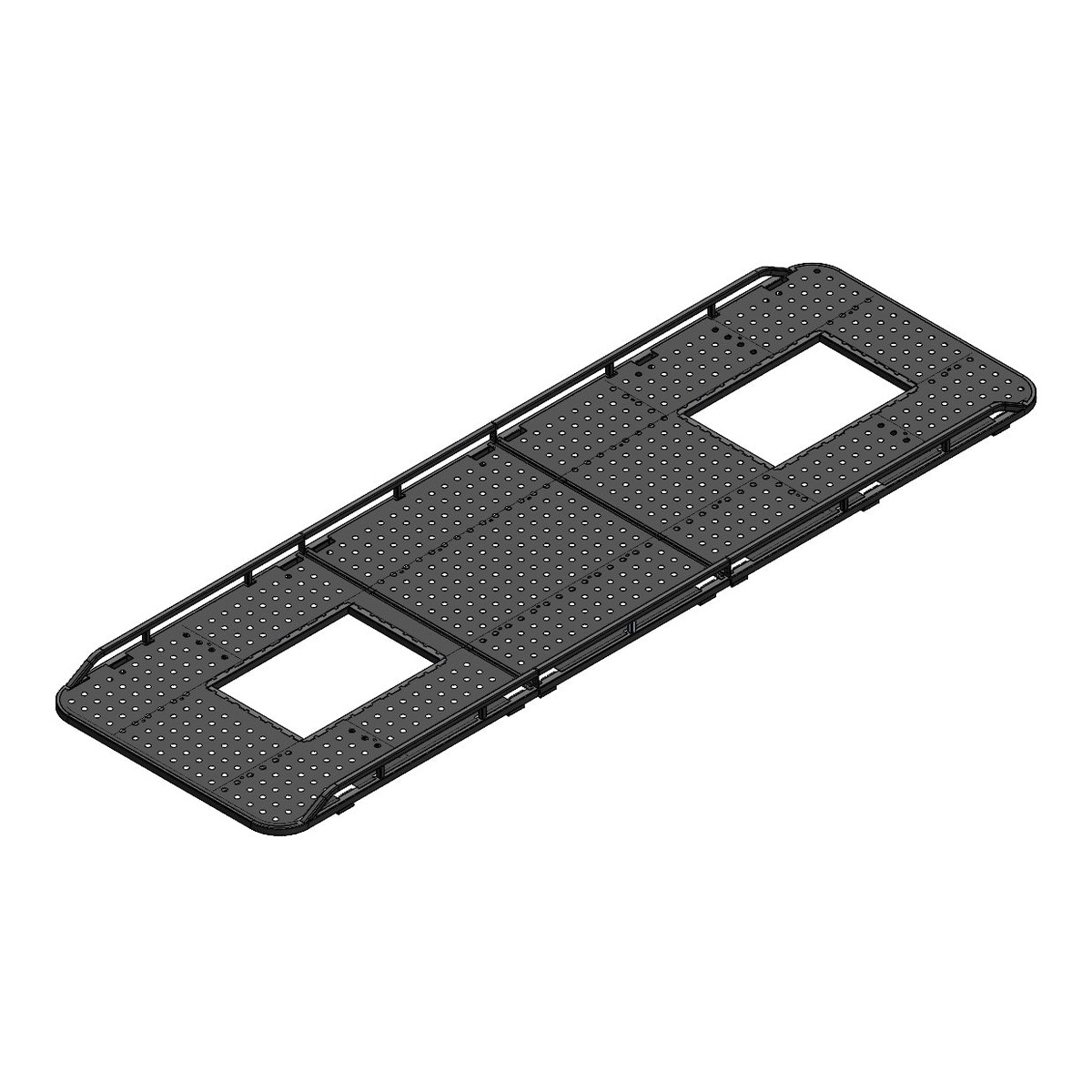 170 EX Sprinter Roof Rack - 2Vents and Full Center Panel