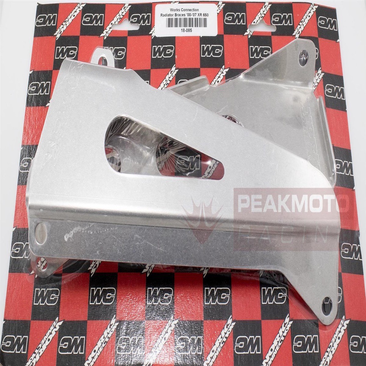 Works Connection 18-085 Aluminum Radiator Brace Honda XR650R 2001-07 Made In USA