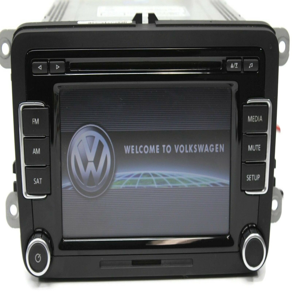 2010-2017 VW Jetta Radio Stereo Cd Player Touch Screen 1K0 035 180 AC CODE