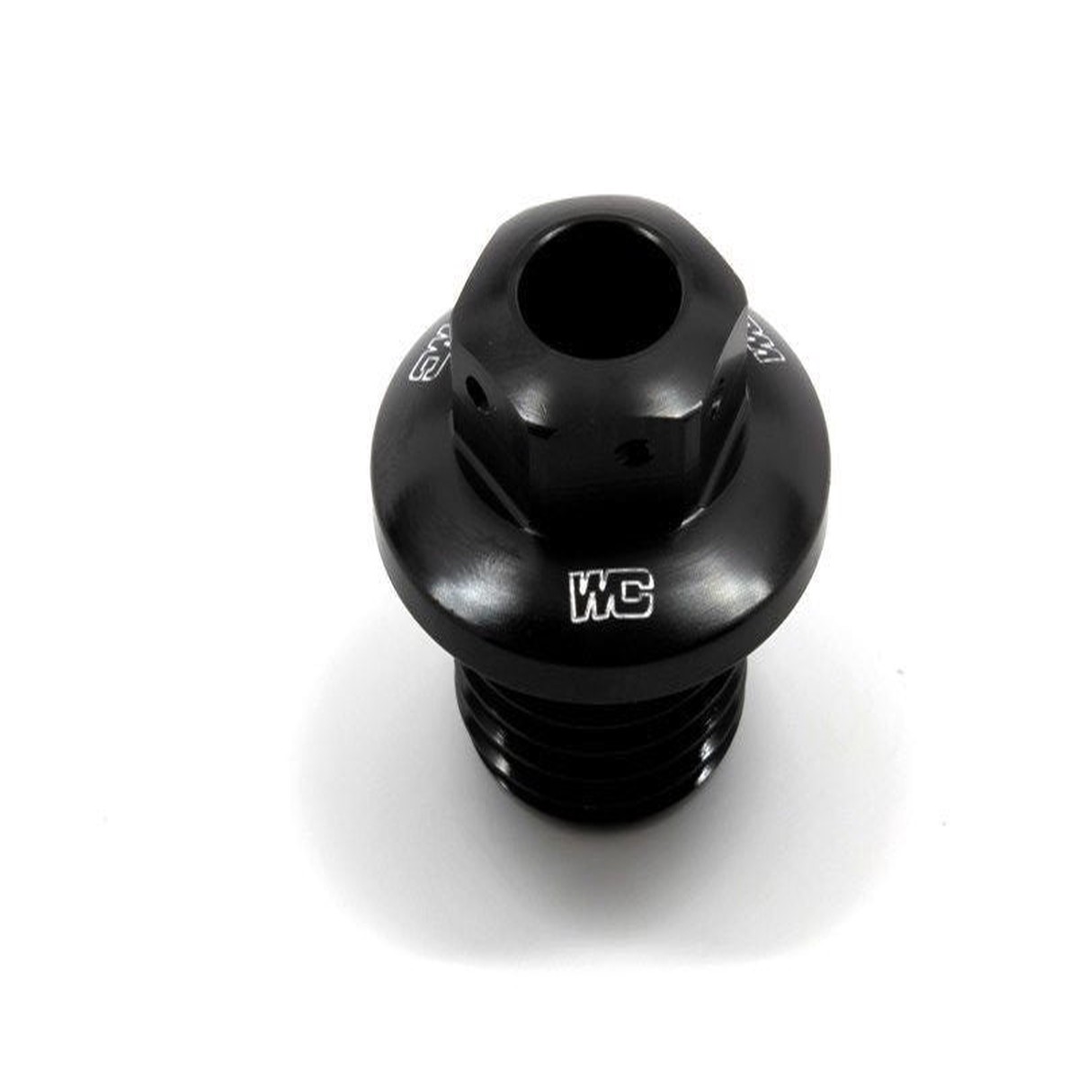 Works Connection Works Connection Black Anodized Aluminum Steering Stem Nut KTM Husqvarna 24-385