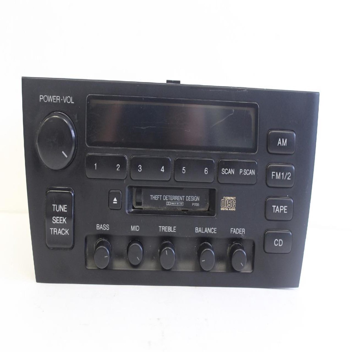 1997-1999 Lexus Radio Stereo 6 Disc Changer Mp3 Cd Player 86120-42171