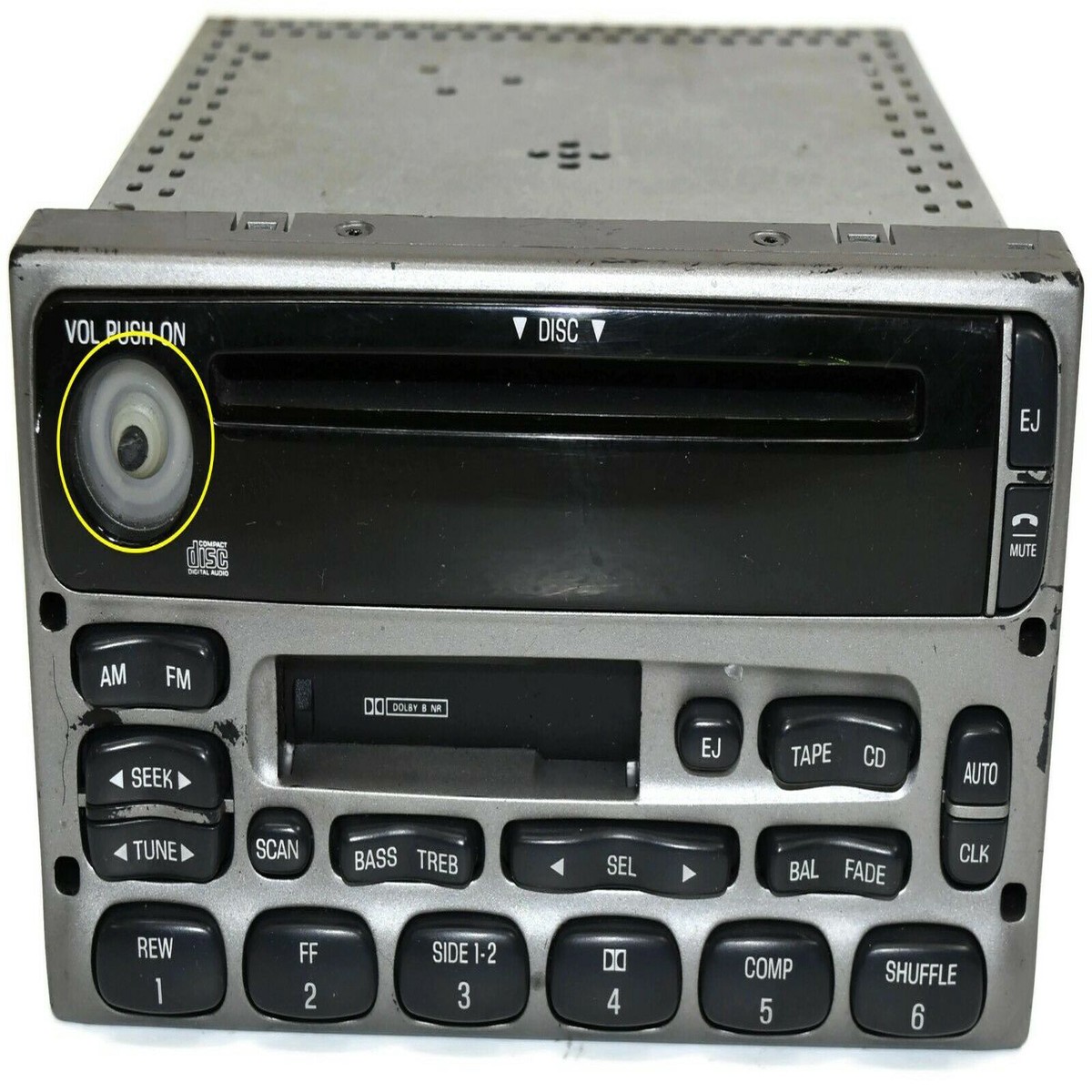 1998-2002 Ford Explorer Radio Stereo Cassette Cd Player 1L2F-18C868-GA