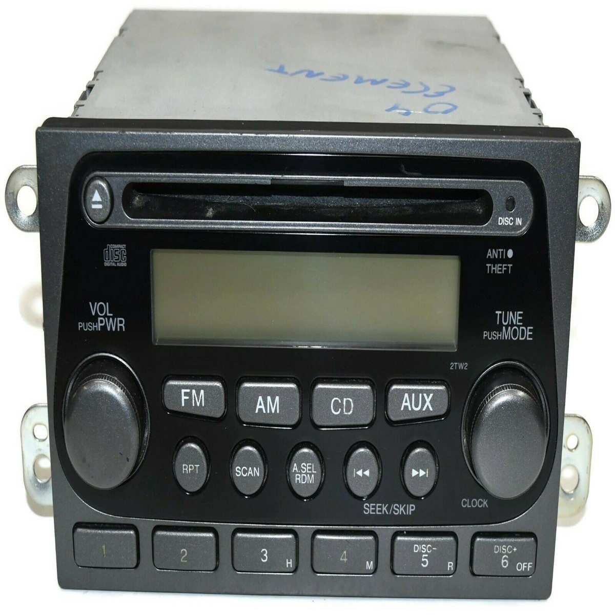 2003-2006 Honda Element 2TW2 Radio Stereo Cd Player 39101-SCV-A030-M1