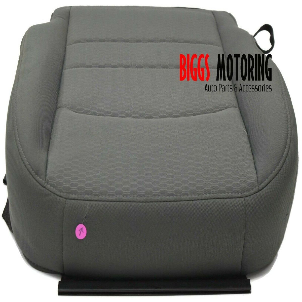 2016-2018 Dodge Ram Passenger Right Side Seat Cushion Gray Cloth