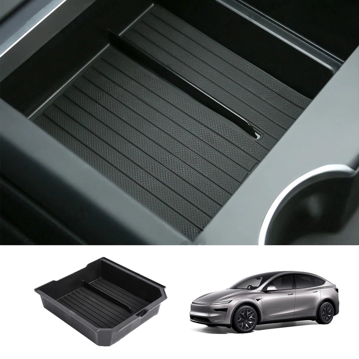Center Console Armrest Storage Box for Tesla Model YL 2026
