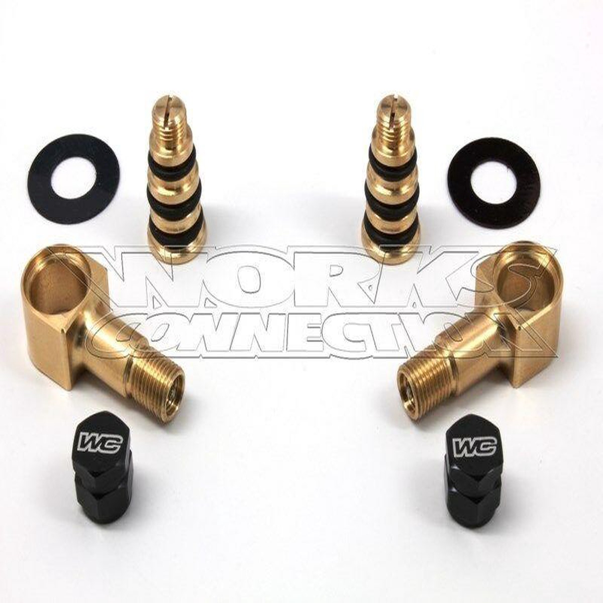 Works Connection 26-370 Air Fork EZ Fill Kawasaki K F 2013-2014 -Made In USA