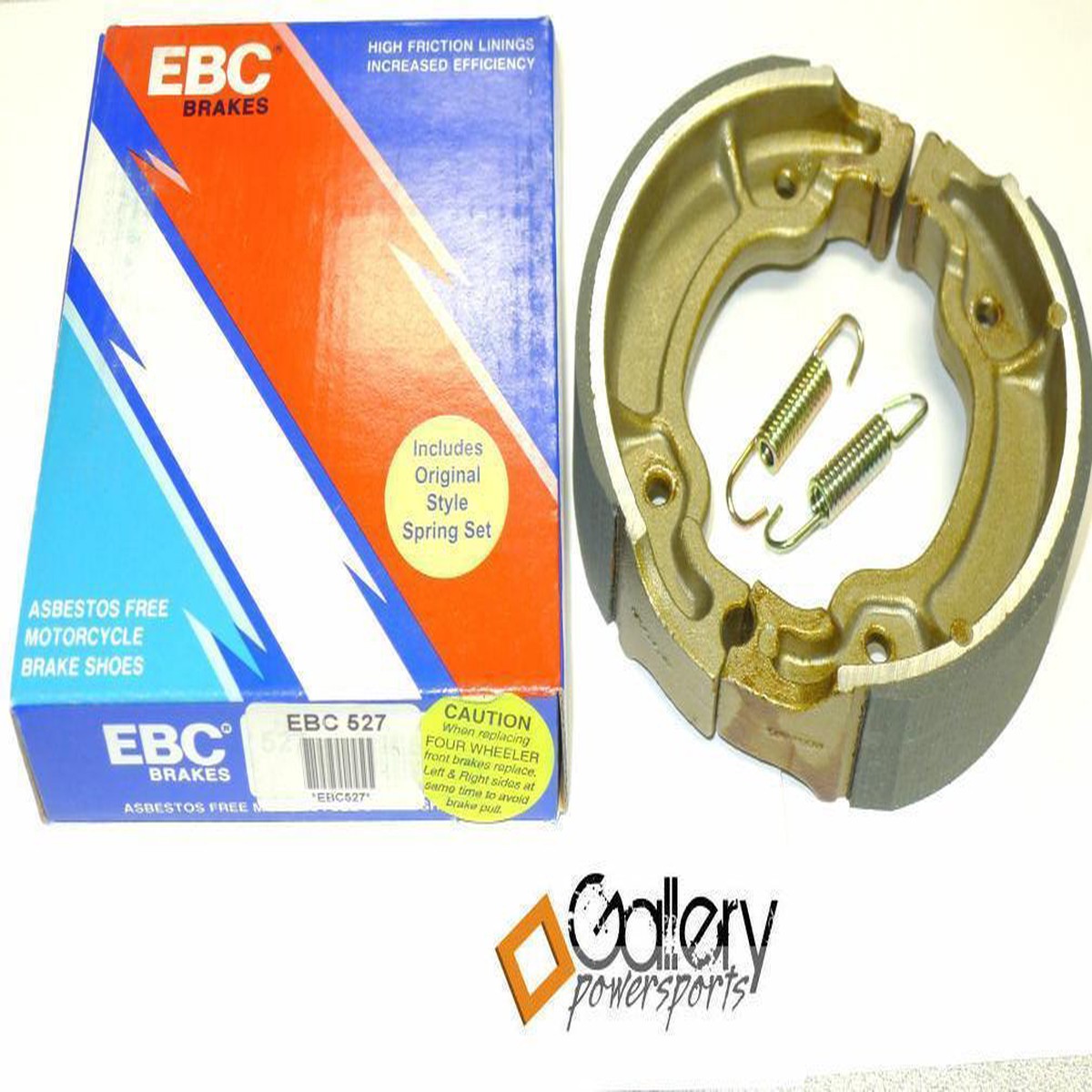 YAMAHA XV250 VIRAGO RT180 TT-R225 REAR EBC BRAKE SHOES